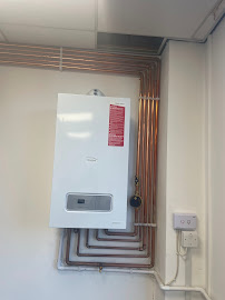 Boiler installation by Wright Plumbing and Heating